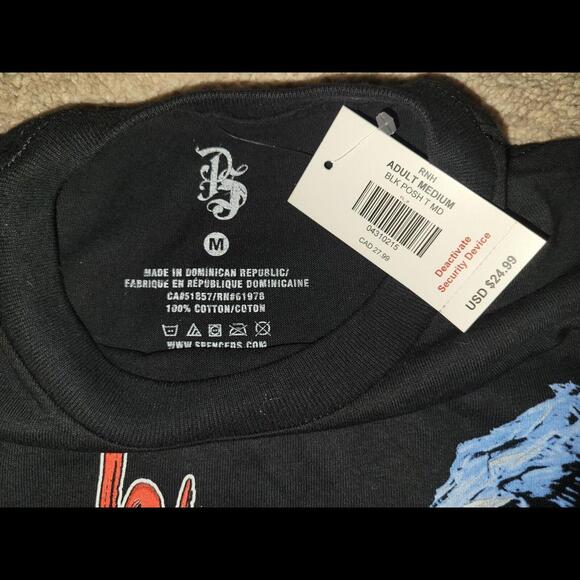 Spencers Size M Pooh Shiesty Graphic Rap T Shirt Pooh Shiesty Tee Shirt - Picture 3 of 4